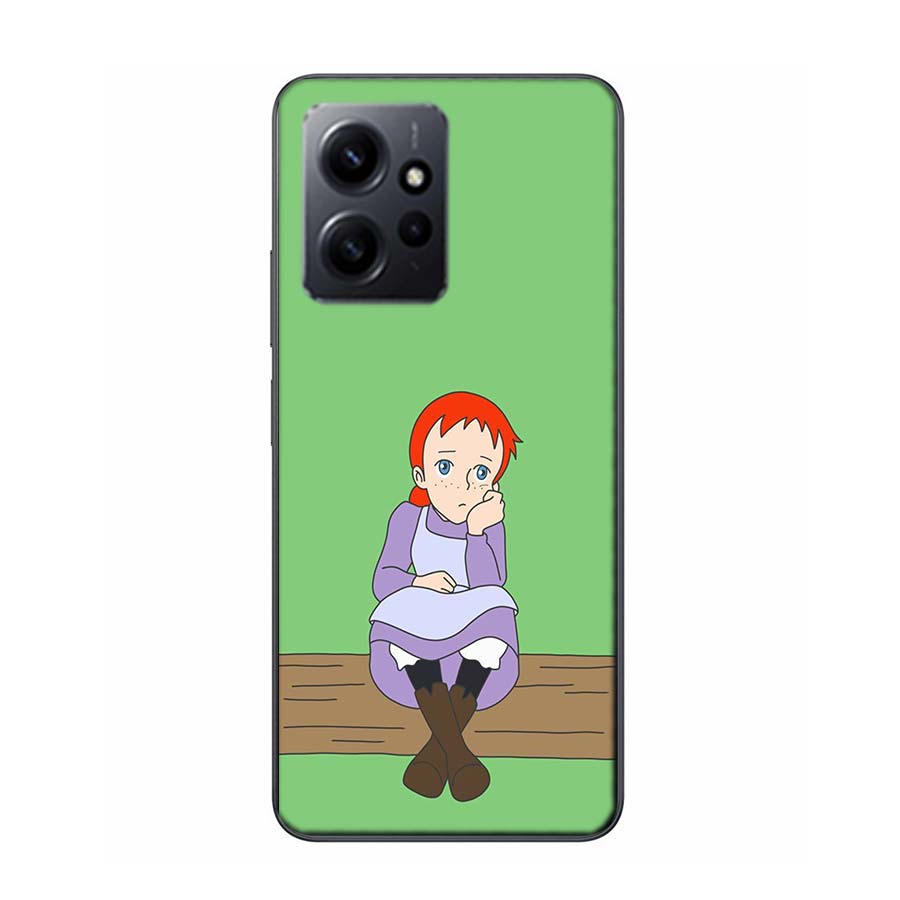 A-Anne of Green Gables Anne Shirley Phone Case For Redmi Note 14 15 Pro 5G 13 12 Pro Plus 11 11T 11E 11S 10 Pro 10S 9 9S Cover C
