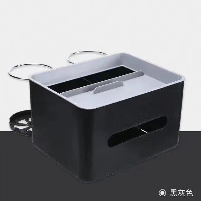 Автомобильный держатель для чашки с водой, автомобильный кронштейн для мобильного телефона, ручная коробка с крышкой, коробка для салфеток, чашка для воды на заднее сиденье, автомобильная коробка для салфеток с накачкой