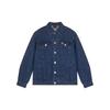 New MLB SS24 Denim Jacket Unisex Blue 3ADKB0741-50INS