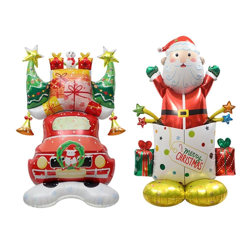 Алюминиевая пленка большой надувной воздушный шар реквизит для вечеринки Санта-Клаус воздушные шары Хэллоуин