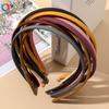 Non-slip Toothed Headband Pressure Hair Bangs Broken Hair Headband Simple Black Brown Face Hair Accessories for Women