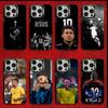 Чехол для телефона N-Neymar Football 10 Для iPhone 17 Air 16 e 15 14 13 12 11 Pro Max Plus Mini SE 2020 2022 Ударопрочный Мягкий Чехол