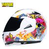 VIRTUE Motorsport Electric Non Motorcycle Helmet Men's Half Helmet Double Lens Full Helmet Running Helmet Carbon Fiber Pattern Road