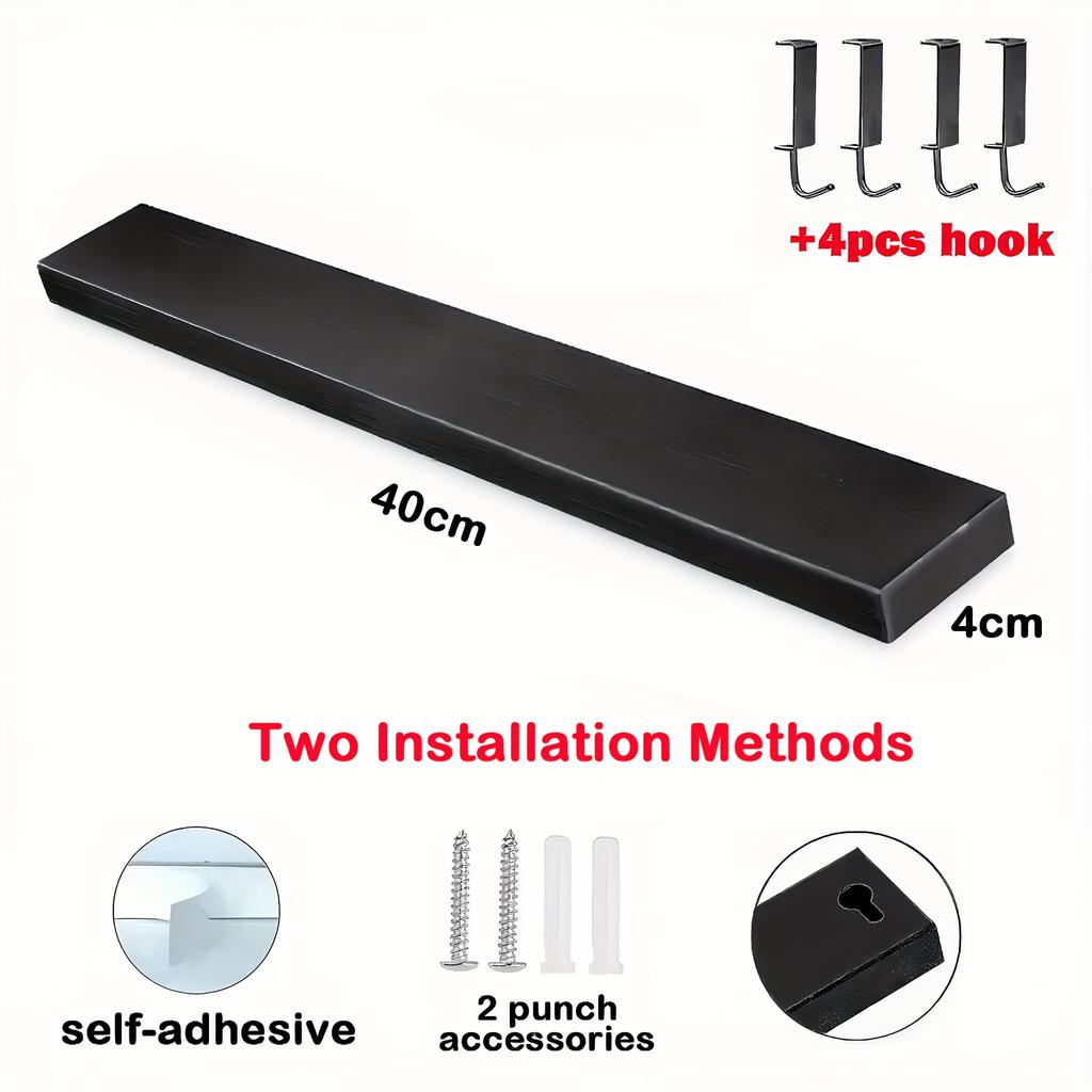 Stainless Steel Knife Stand Magnetic Knife Holder Wall Block Storage Rack for Knives Kitchen Accessories Organizer