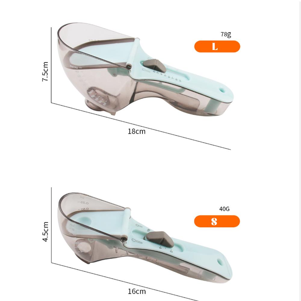 Spoon Pet Dog Cat Food Measuring Cups Coffee Scoop Pet Food Scale Liquid Scoop For Pet Feeding