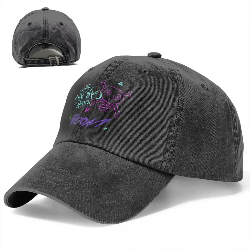 Мужская бейсболка Jinx Monkey Graffiti Bomb Trucker Snapback Ковбойские кепки Dad Hat Arcane League Of Legends LOL Game Golf Hats