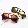 Винтажные круглые солнцезащитные очки в стиле ретро для мужчин и женщин, очки в стиле панк, готические солнцезащитные очки в стиле стимпанк ZPG