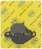 Bike Parts Center LD343 (857) Brake Pads for Front, Set of 2, Address V125/G,