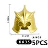 Средневековый Воин Солдат Оружие MOC Строительные Блоки Аксессуары Фигурки Аниме Боевые Топоры Мечи Ружье Шлемы Жилет Игрушка Подарок K018