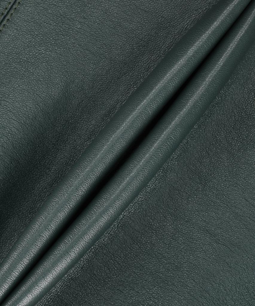 Длинная юбка Nanuswika из кожи акации - Сосново-зеленый / Nw22Fwsk00469