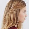 Gold Silver Brooch Pin Shape Safety Pin Hairpins Hair Clips for Women Girls Hairpin Barrettes