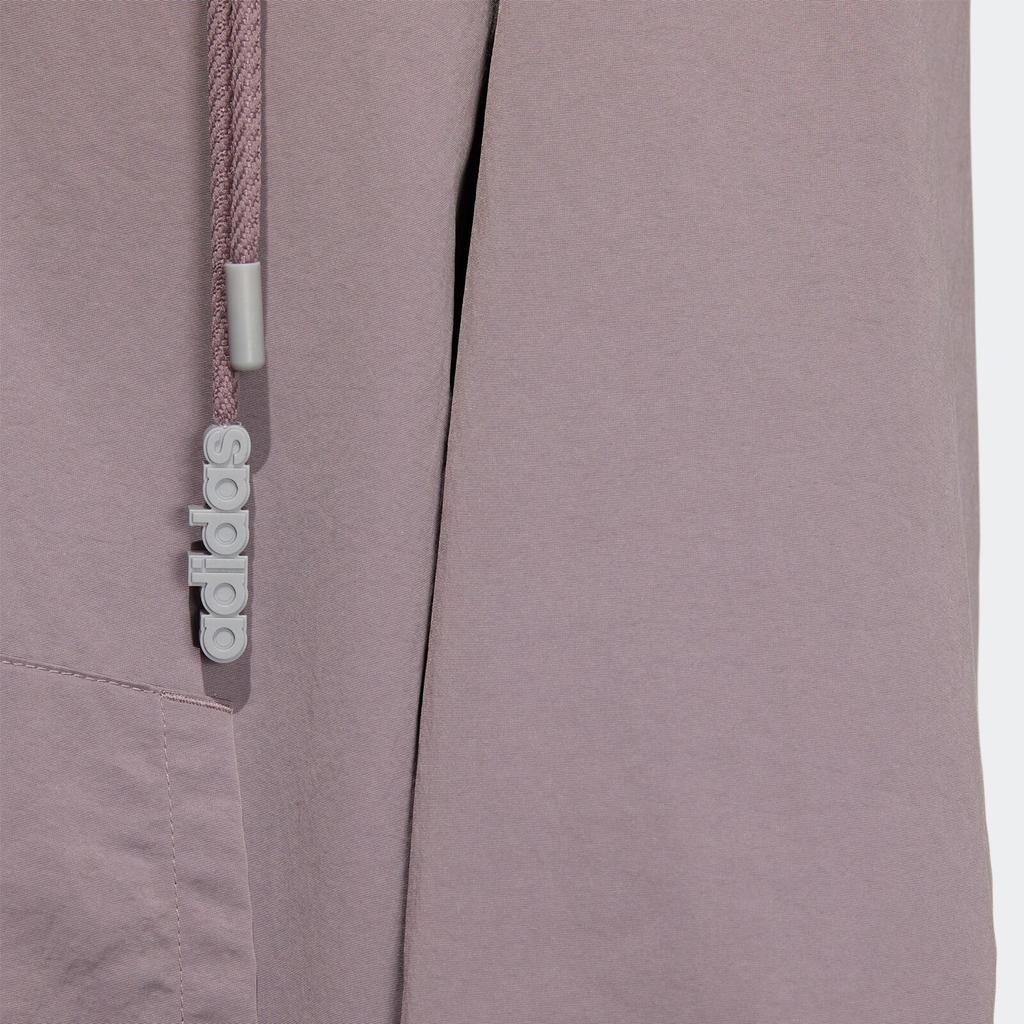 Adidas Оригинальная мужская куртка с капюшоном и принтом трилистника на спине, фиолетовая HS2020