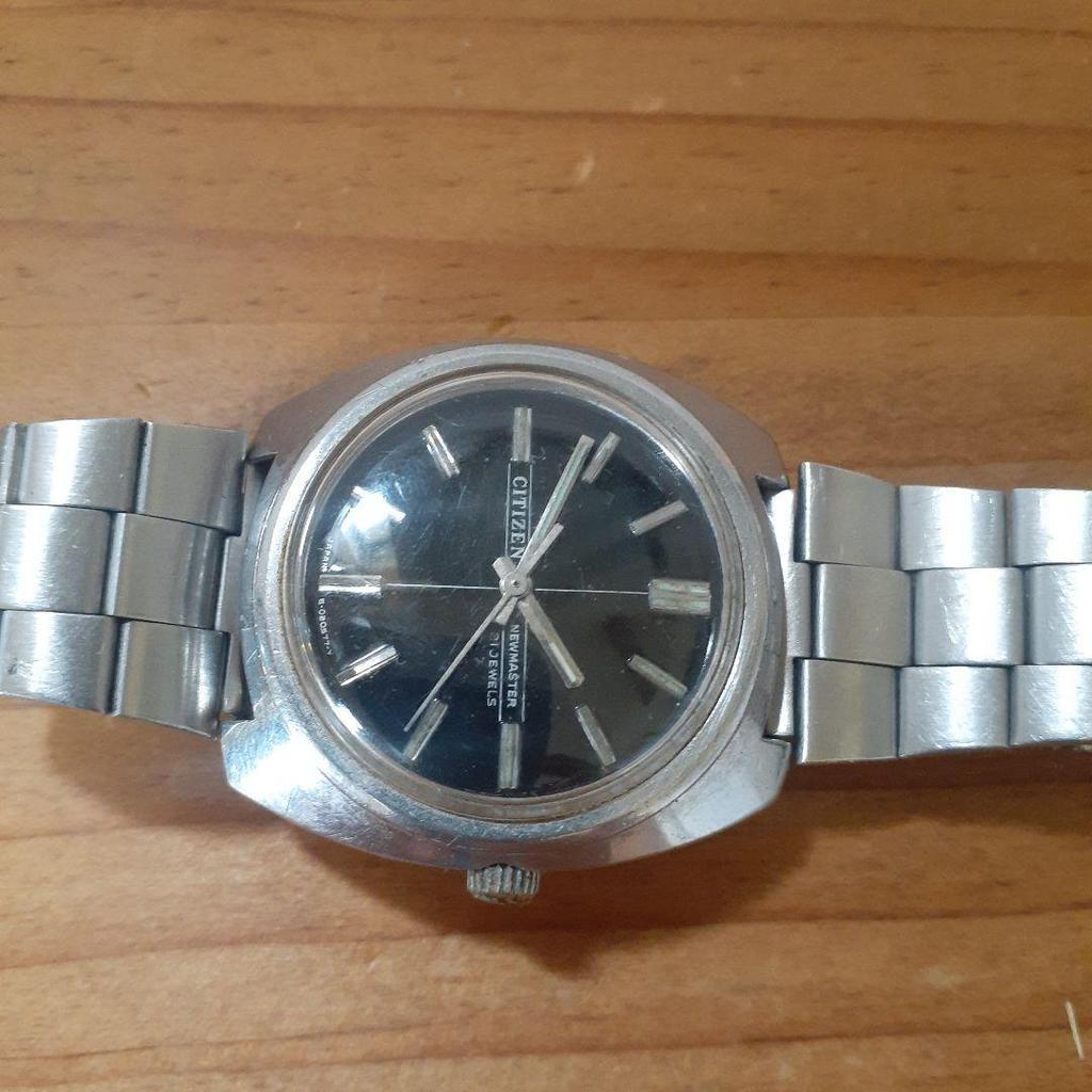 Б/у часы CITIZEN NEWMASTER 21 камень, с ручным заводом