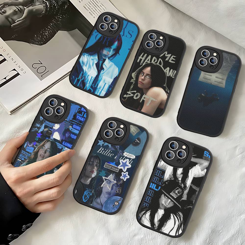 Hit Me Hard And Soft B-Billie Phone Case Hard Leather For IPhone 14 13 16 Mini 15 14 11 12 Pro Max Plus Fundas