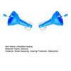 1/2 Pairs Inflatable Earplugs Noise Reducing Hearing Protection Earplugs Waterproof Silicone Concerts Work Study Sleeping Silent Earplugs