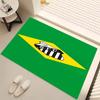 1pc Santos SFC logo Print Area Rug - Soft, Washable Non-Slip Indoor Mat, Living Room, Home Office Decorative Rug,Office Decorative