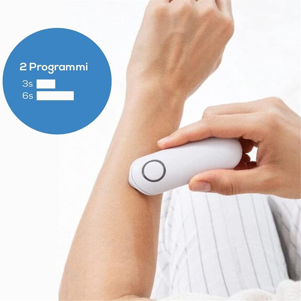 Противозудное устройство, которое жалит и кусает насекомых, снимает зуд