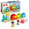 LEGO DUPLO Первый поезд с цифрами Игрушка Образовательный игровой набор Кубики для обучения Подарок на день рождения для малышей Мальчиков и девочек 1,5-3 лет 10954