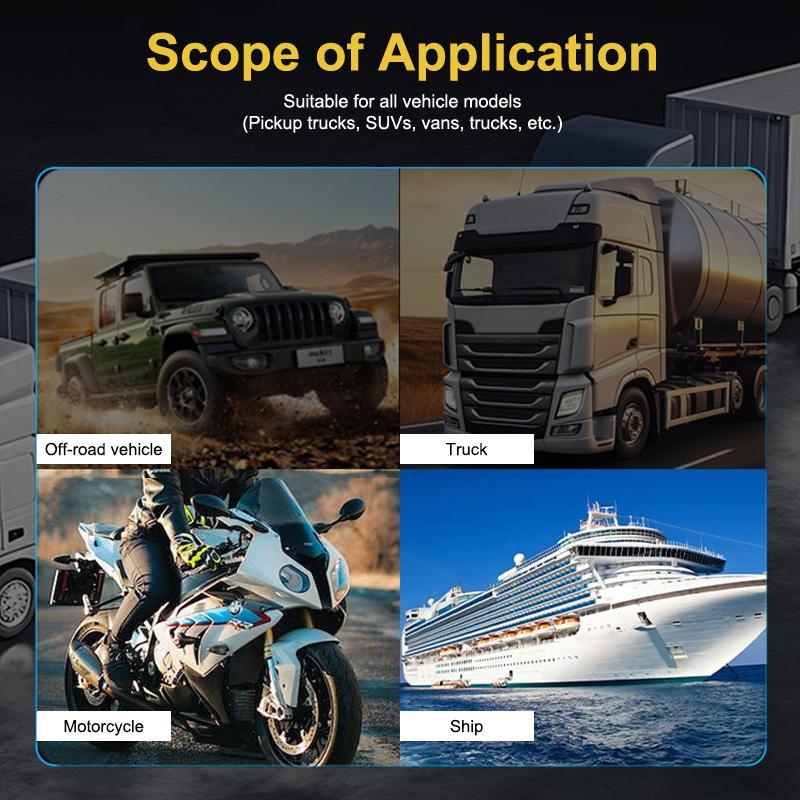 12В-24В Противотуманные фары Светодиодная рабочая фара Прожектор Внешние огни для внедорожника Белый 8 светодиодов SMD Сигнальный фонарь Задние фонари