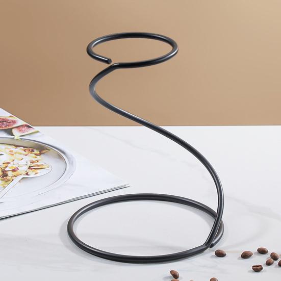 Держатель чашки для кофейного фильтра из нержавеющей стали, гладкая подставка для наливания