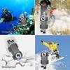Underwater Housing for ONE Transparent Diving Case Waterproof Depth Camera Case for Diving Snorkeling Swimming X2, 40m/131ft