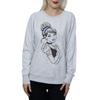 Disney Princess Womens/Ladies Cinderella Glitter Sweatshirt