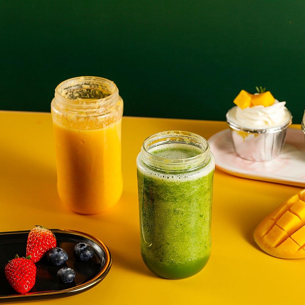 Портативная электрическая соковыжималка 400 мл, соковыжималка для фруктов, многофункциональный блендер