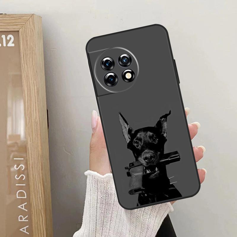 Чехол с изображением собаки таксы добермана для OnePlus 12 11 9 10 Pro 9RT 10T 10R 12R OnePlus Nord 2 CE 3 Lite CE4 N10 N20