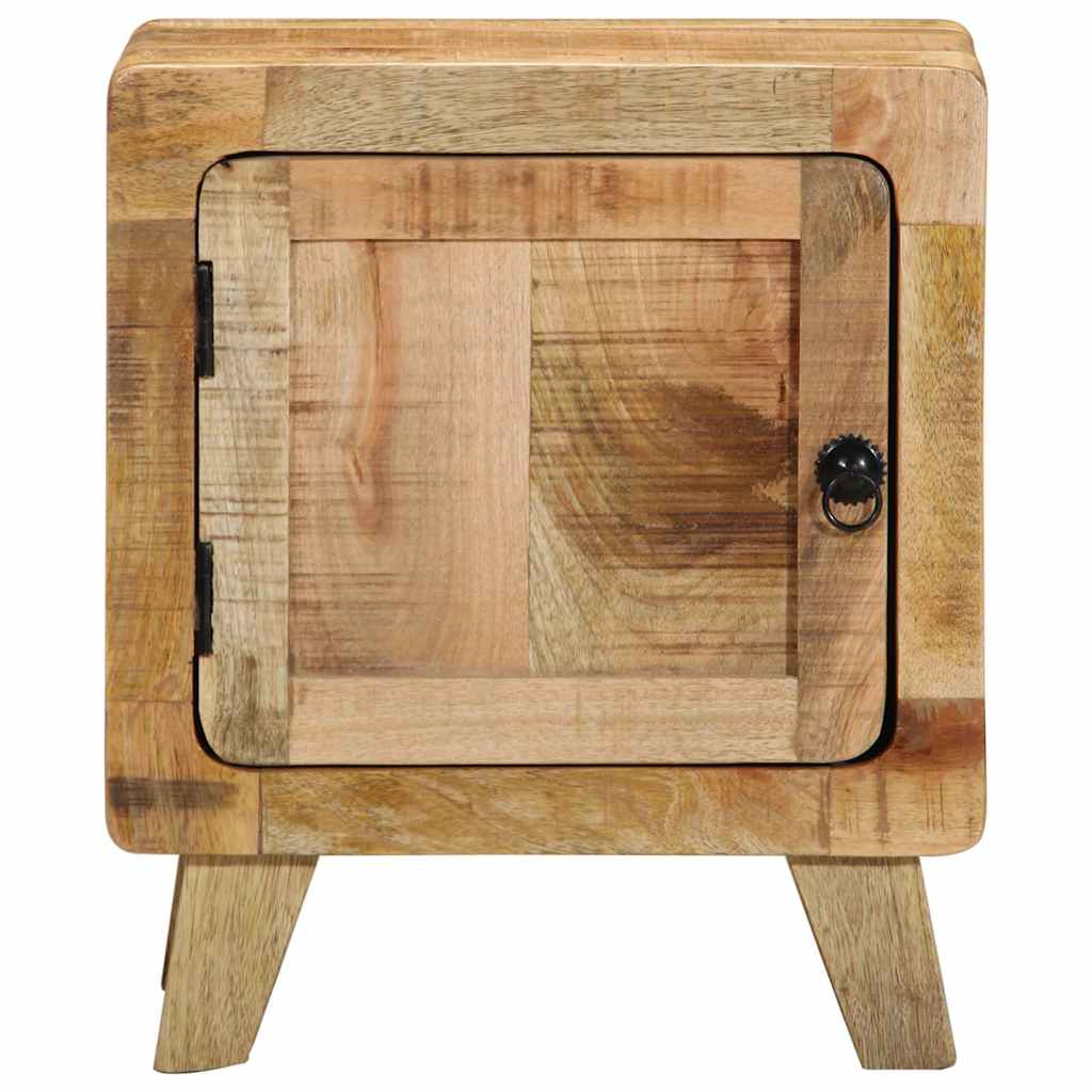 Nightstand Set 2 pcs 40 x 32 x 46 cm Rough Solid Mango Wood
