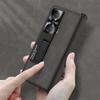 Роскошный кожаный чехол для Honor Magic V2, чехол с магнитным шарниром, матовая кожа с держателем для стеклянной пленки, твердый чехол для Honor Magic VS