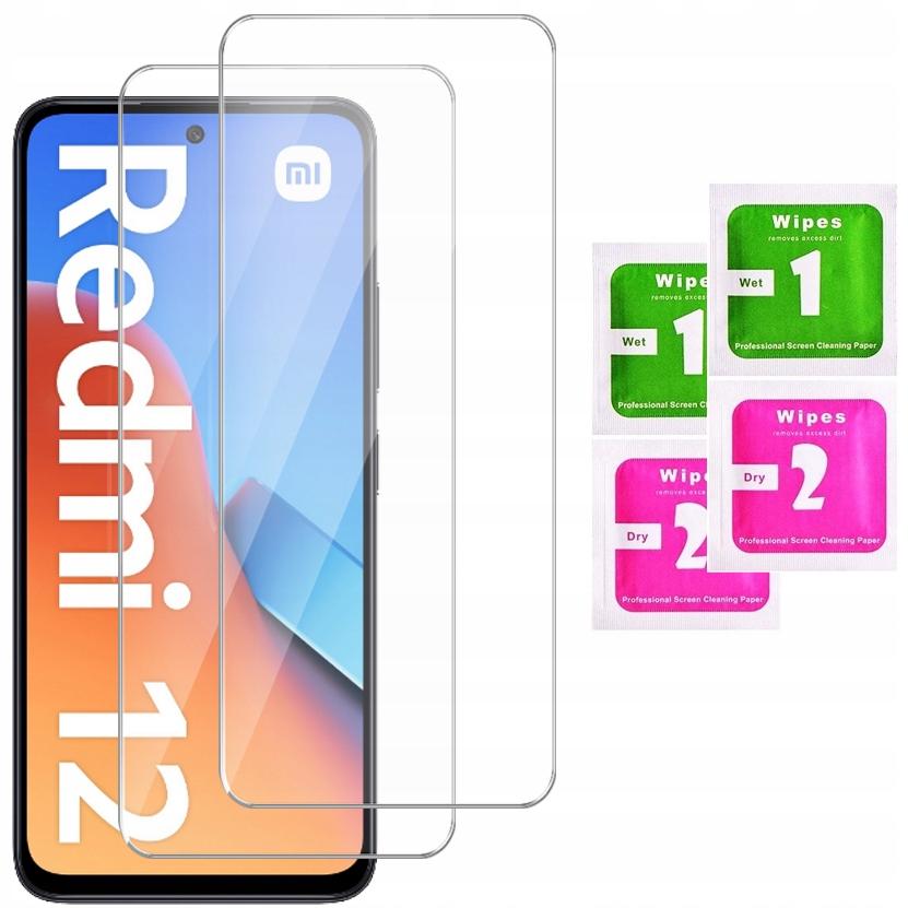 2x GLASS FOR XIAOMI REDMI 12 4G TEMPERED GLASS SCREEN PROTECTION | 2-pack