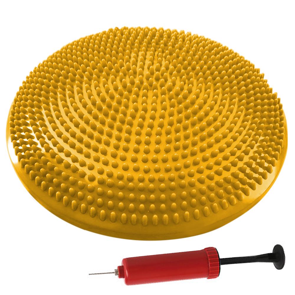 Yoga Balance Disc Durable Inflatable Yoga Massage Ball Pad Stability Cushion Free Hand Pump For Sports Gym Fitness Yoga