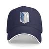 Атака Титанов Логотип Печать Сэндвич Бейсболки Крылья Свободы Микаса Snapback Кепки Повседневная Панама Унисекс Регулируемая Кепка