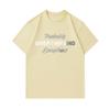 Men's 100% Cotton Crew Neck Short Sleeve T-Shirt, Probably Overthinking Everything Letter Print Casual Comfortable Daily Wear Tee for Everyday Life