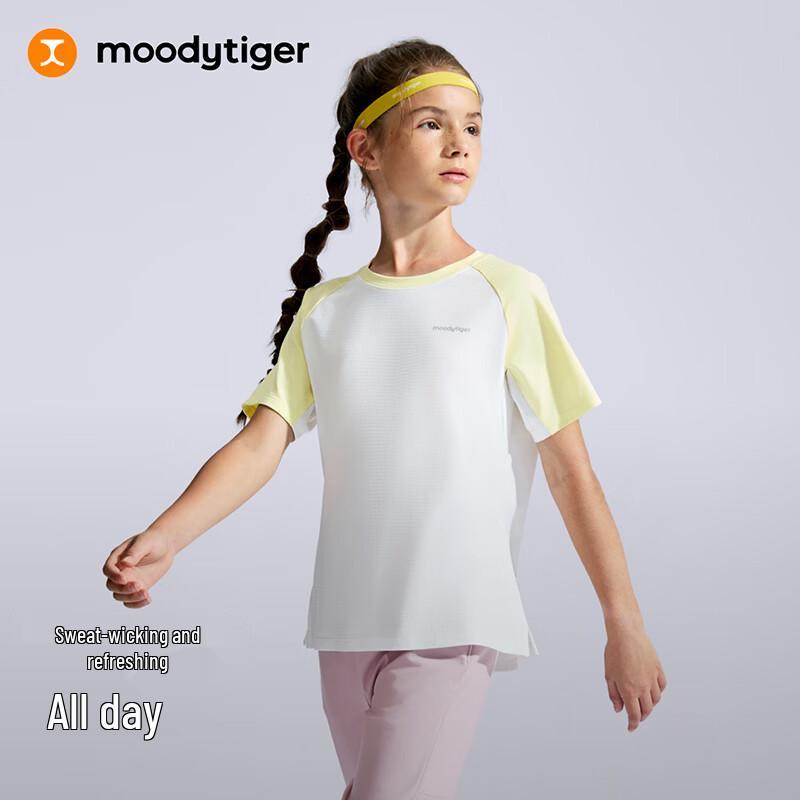 Детская спортивно-повседневная футболка с коротким рукавом Moodytiger