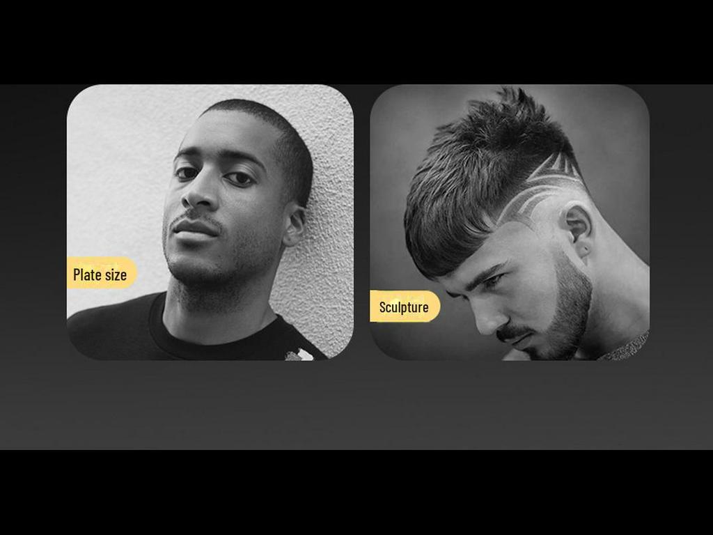 Электрическая аккумуляторная машинка для стрижки волос для мужчин: Водонепроницаемый, специальный дизайн резьбы