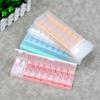 8pairs Contact Lens Box Holder Travel Portable Small Cute Clear Eyewear Bag Container Contact Lenses Soak Storage Case
