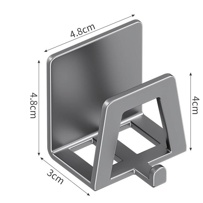 Держатель для губки из нержавеющей стали, самоклеящиеся стеллажи для сушки раковины, губки, полка, кухонные настенные крючки для хранения, держатели, органайзер