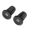 2 шт. Заглушки руля Алюминий Пластик Легкие Заглушки концов руля для Горных Велосипедов Шоссейных Велосипедов Черный