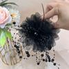 Peony Flower Grasping Clip Plastic Hair Accessories Fashion Crab Hair Clips  Women