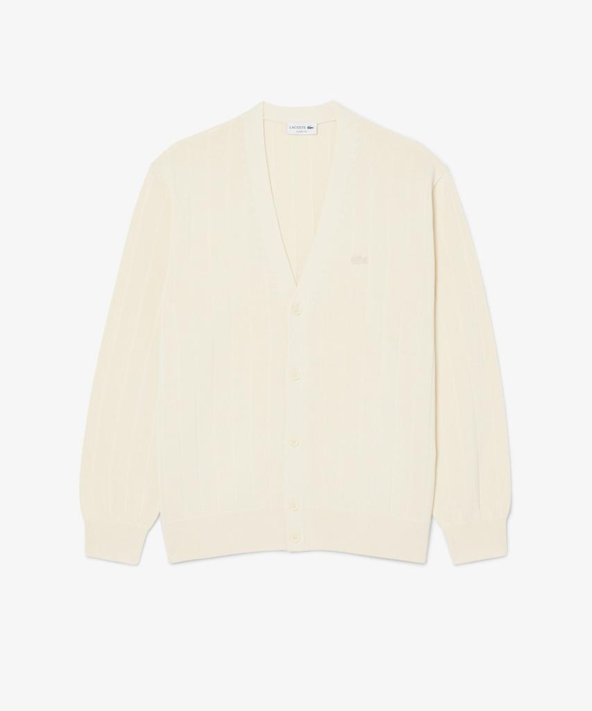 Мужской кардиган Lacoste Paris Pack с V-образным вырезом и резинкой Ah1039-56G 056