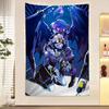 Anime MMurder DDrones Colorful Tapestry Wall Hanging Bohemian Wall Tapestries Mandala Wall Hanging Sheets