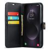 DG.MING for Samsung Galaxy S25 Edge Case Detachable Split Leather Phone Cover