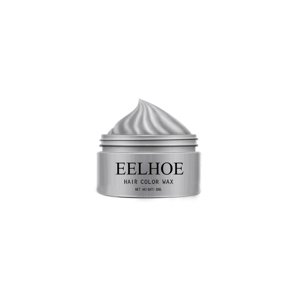 Temporary Hair Color Styling Wax, One-Time Use Washable Hair Cream for Instant Hairstyle Coloring, 30g