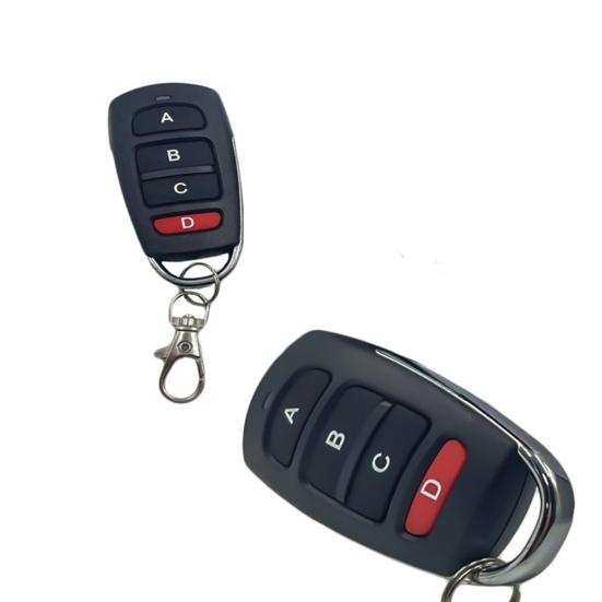 Универсальный пульт дистанционного управления для гаражных ворот, брелок 433 МГц, простой в использовании, со световым индикатором, замена пульта дистанционного управления для гаражных ворот