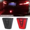 F1 Trapezium Style Light Car Pilot Stop Safety Lights Sporty Rear Third Brake Light Auto Tail Warning Brake Signal Lamp 12V