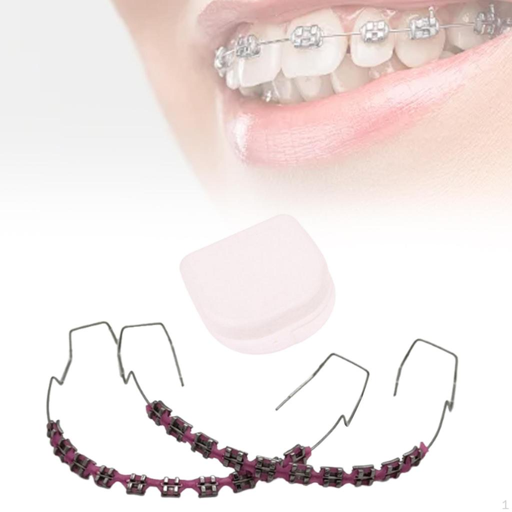 Temporary Tooth Decoration,Orthodontist Explain Props with Metal Wires