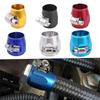 Oil Finisher Clamps AN4 Aluminum Alloy Fuel Pipe Clip Oil Water Tube Mesh Hose