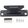 Universal Nylon Metal Cupboard Door Catch Drawer Latch for RV Boat Cupboard Doors, Black
