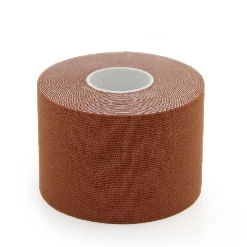 Кинезиологическая лента, мышечный бинт, спортивный хлопковый эластичный клейкий пластырь, лента для снятия боли в мышцах колена, наклейки для снятия боли, бесплатная доставка